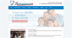 Desktop Screenshot of lifetimedental.us
