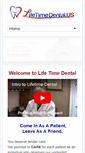 Mobile Screenshot of lifetimedental.us
