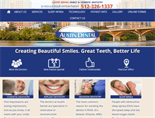 Tablet Screenshot of lifetimedental.com
